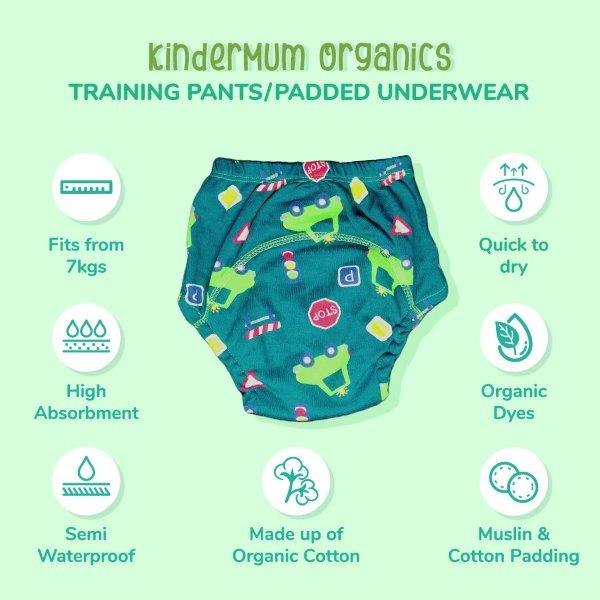 Transport- Cotton Padded pull up Training pants/ Padded Underwear – Tinycubs